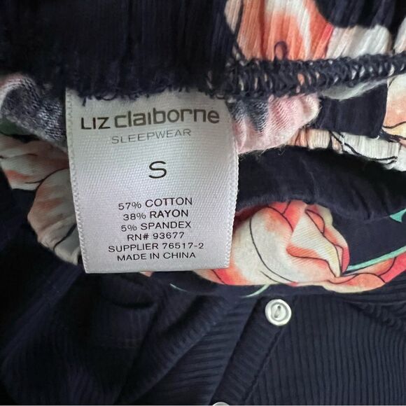 Liz Claiborne 2-Piece Lounge Sleepwear Set Size S NWT! - Picture 7 of 7
